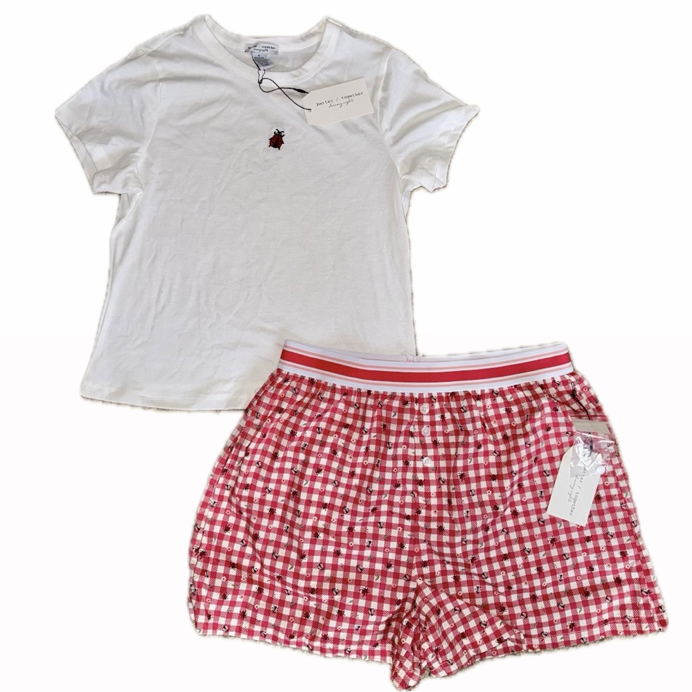 NWT Better Together Ladybug Pajamas